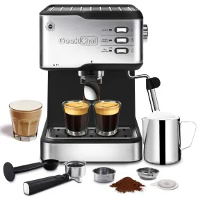 20 Bar Espresso Machine with Milk Frother