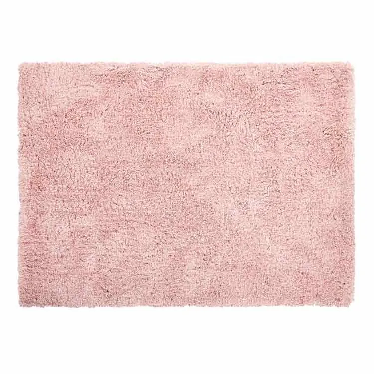 5' x 7' Microfiber Polyester Canillo Shag Blush Area Rug