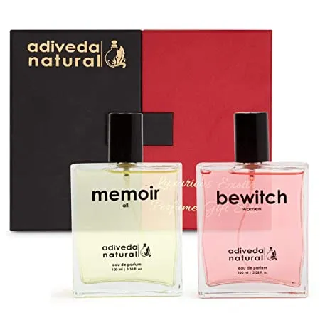 Adiveda Natural Memoir & Bewitch For Men & Women Combo Eau de Parfum - 200 ml