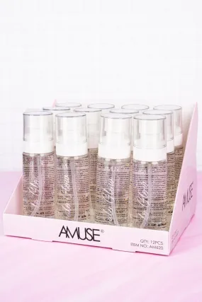 Amuse Halo Glow Long Lasting Setting Spray 12 Piece Display