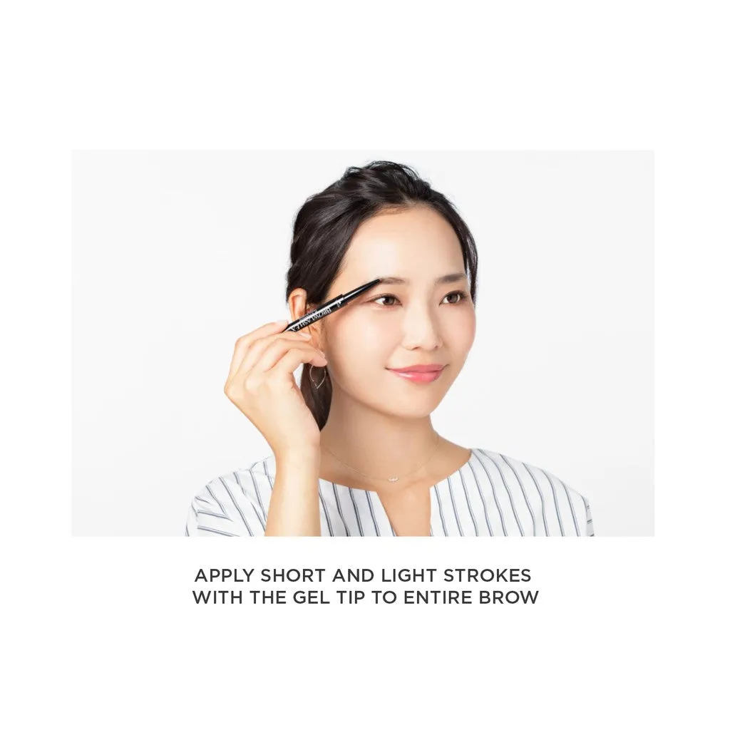 Browlash EX Water Strong W Eyebrow Pencil & Liquid Natural Brown