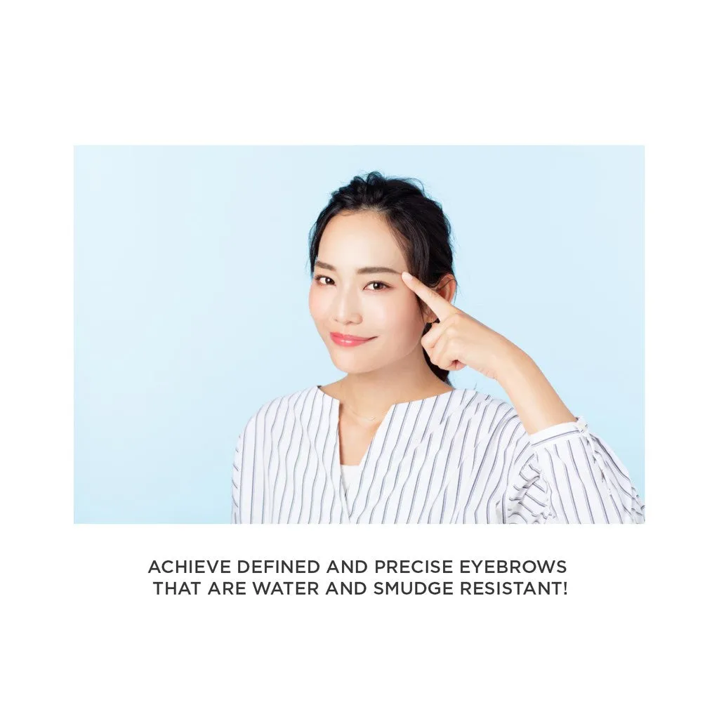 Browlash EX Water Strong W Eyebrow Pencil & Liquid Natural Brown