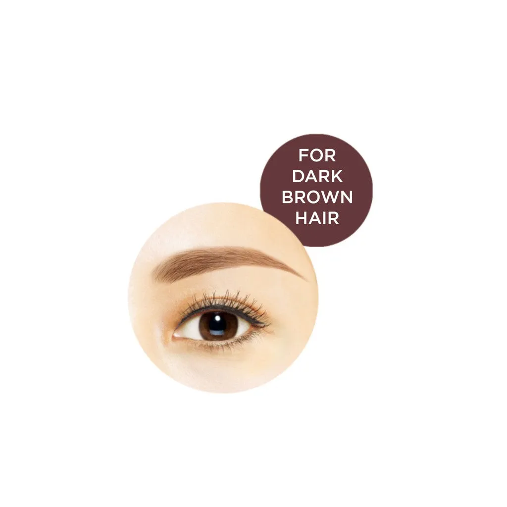 Browlash EX Water Strong W Eyebrow Pencil & Liquid Natural Brown