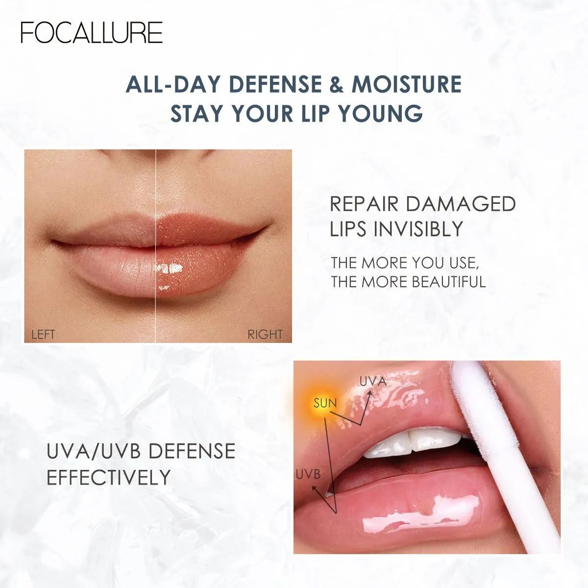 High Shine Lip Gloss Plumpmax Nourish Smooth Non-Sticky Formula Lipgloss