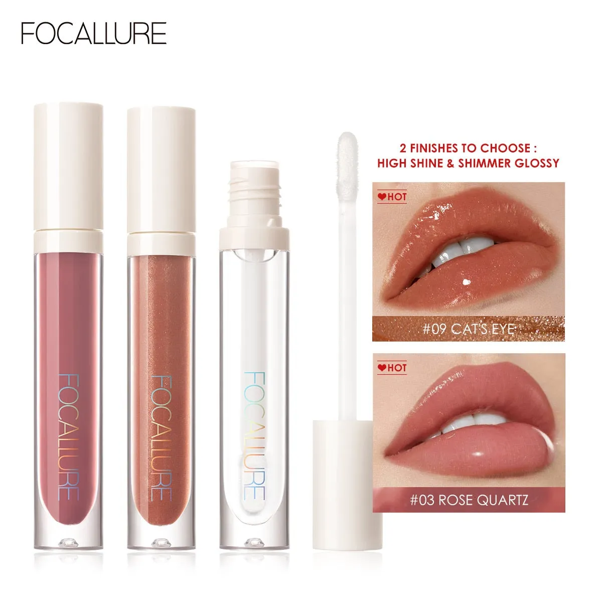 High Shine Lip Gloss Plumpmax Nourish Smooth Non-Sticky Formula Lipgloss