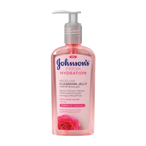 Johnson's Fresh Hydration Micellar Cleansing Jelly With Rose Water 200ml