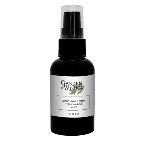 Lemon Juice (fresh) Hyaluronic Acid Serum