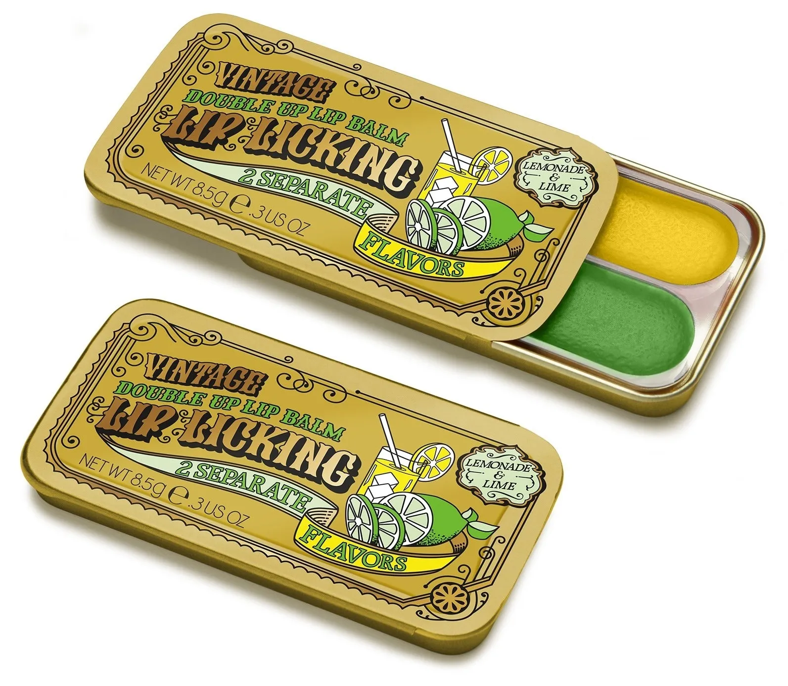 Lemonade & Lime Double Up Lip Licking Flavored Lip Balm