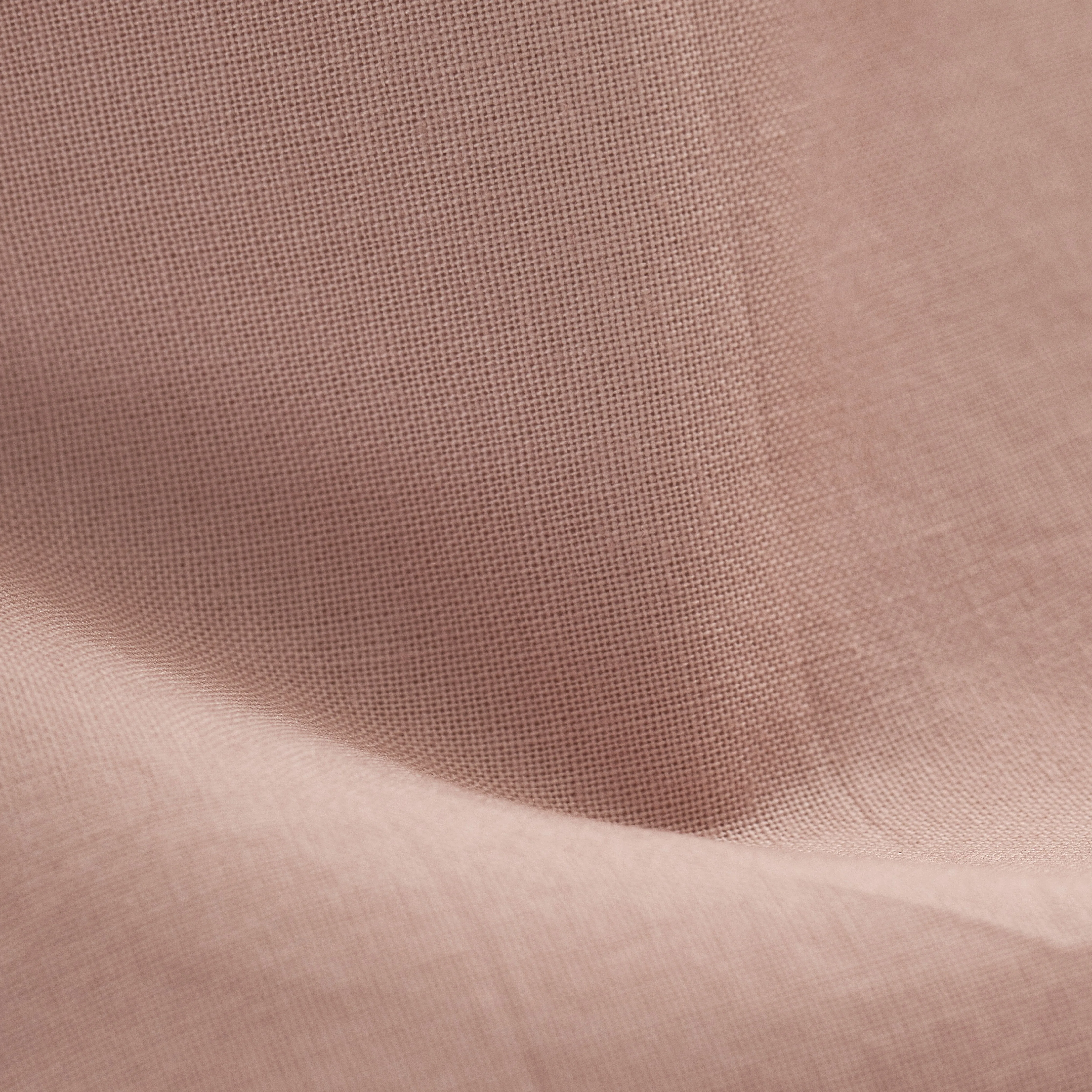 Leo Washed Cotton - Blush European Pillowcase