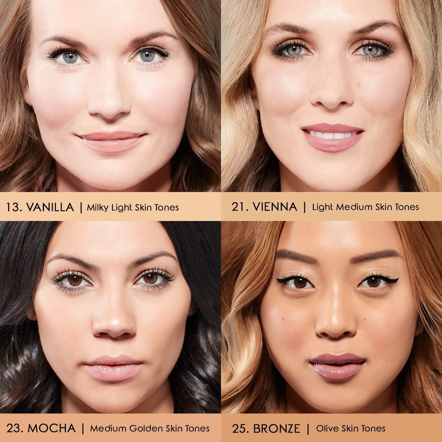 Liquid Silk Flawless Face Foundation Trio 3pce Kit