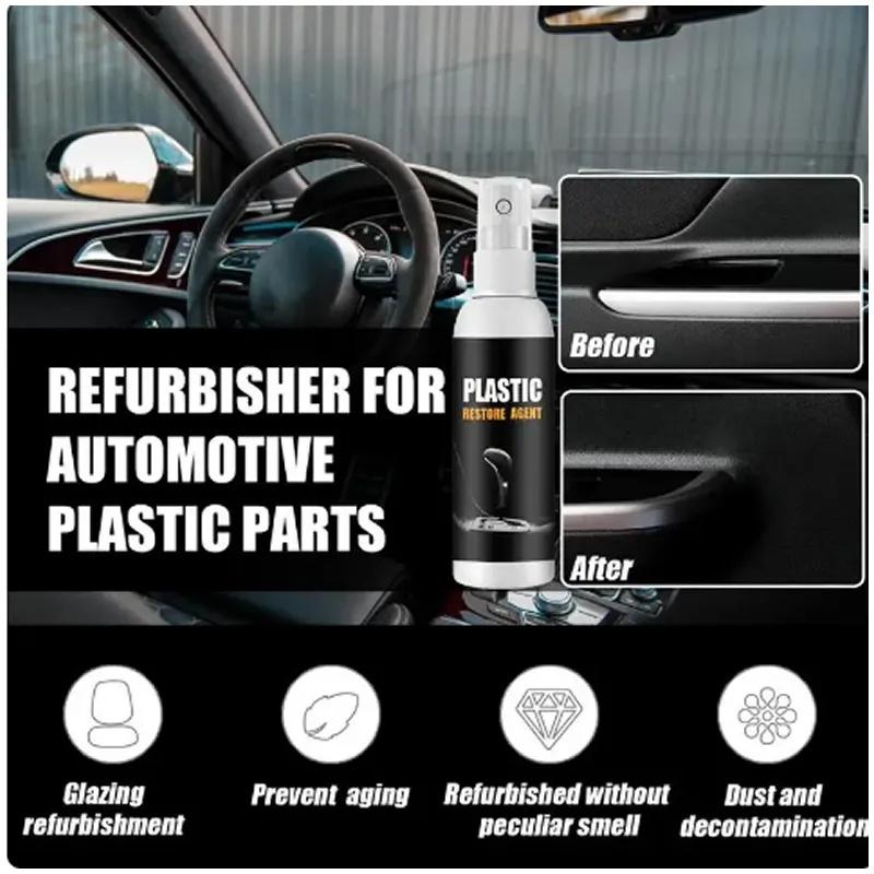 Long-Lasting Shine Car Interior Restoring Agent Ng-201