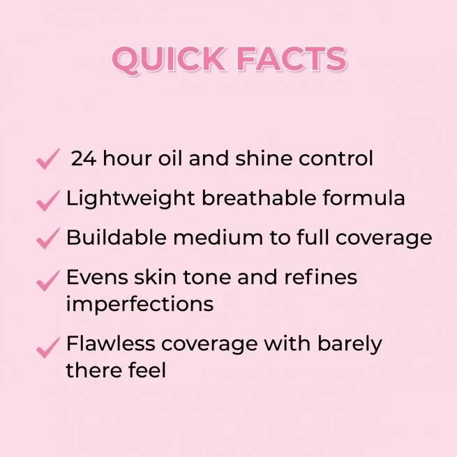 MCOBEAUTY UltraStay Flawless Foundation - Classic Ivory