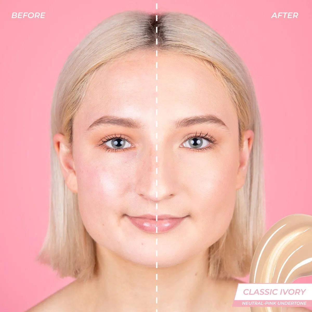MCOBEAUTY UltraStay Flawless Foundation - Classic Ivory