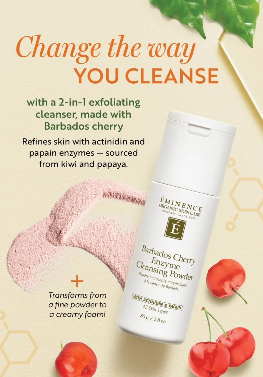 NEW! Barbados Cherry Enzyme Cleansing Powder