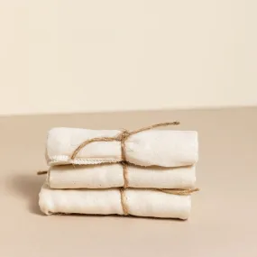 Organic Cotton Muslin Cloths