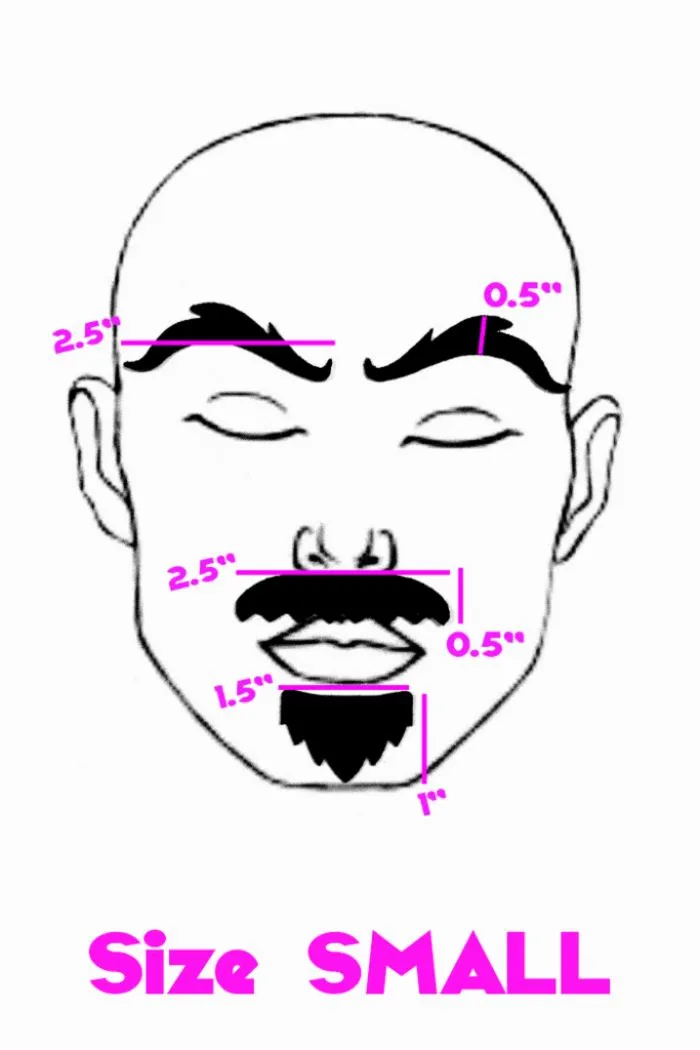 Red "Rugged" Facial Fashion Kit