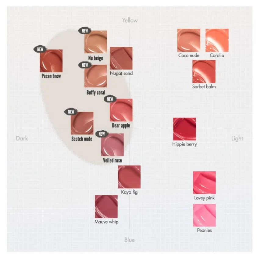 rom&nd Glasting Melting Balm #Original Series (9 Colors)