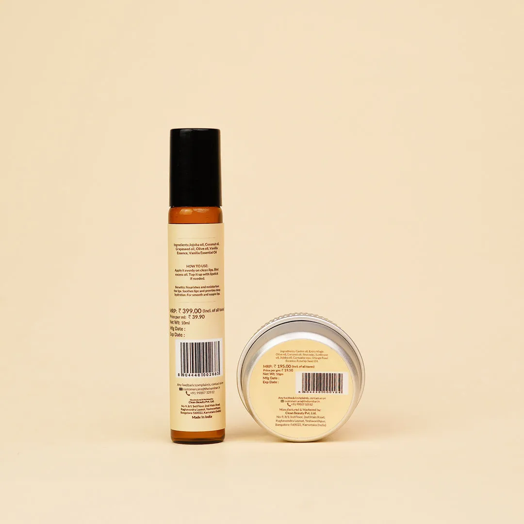 Santara & Vanilla Lip Care Set