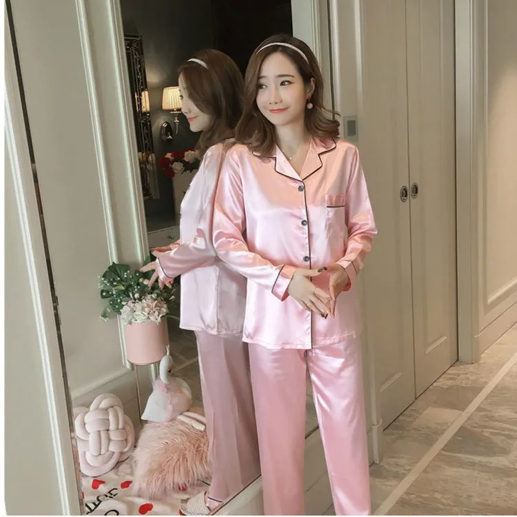 Silky Pajama Pants set