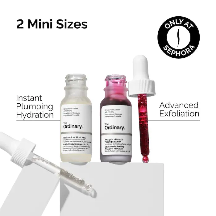The Resurface & Hydrate Set with Hyaluronic Acid   AHA