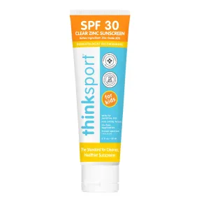 Thinksport Kids Clear Zinc SPF 30