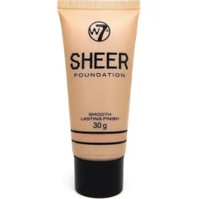 W7 Smooth Lasting Finish Sheer Foundation 30g