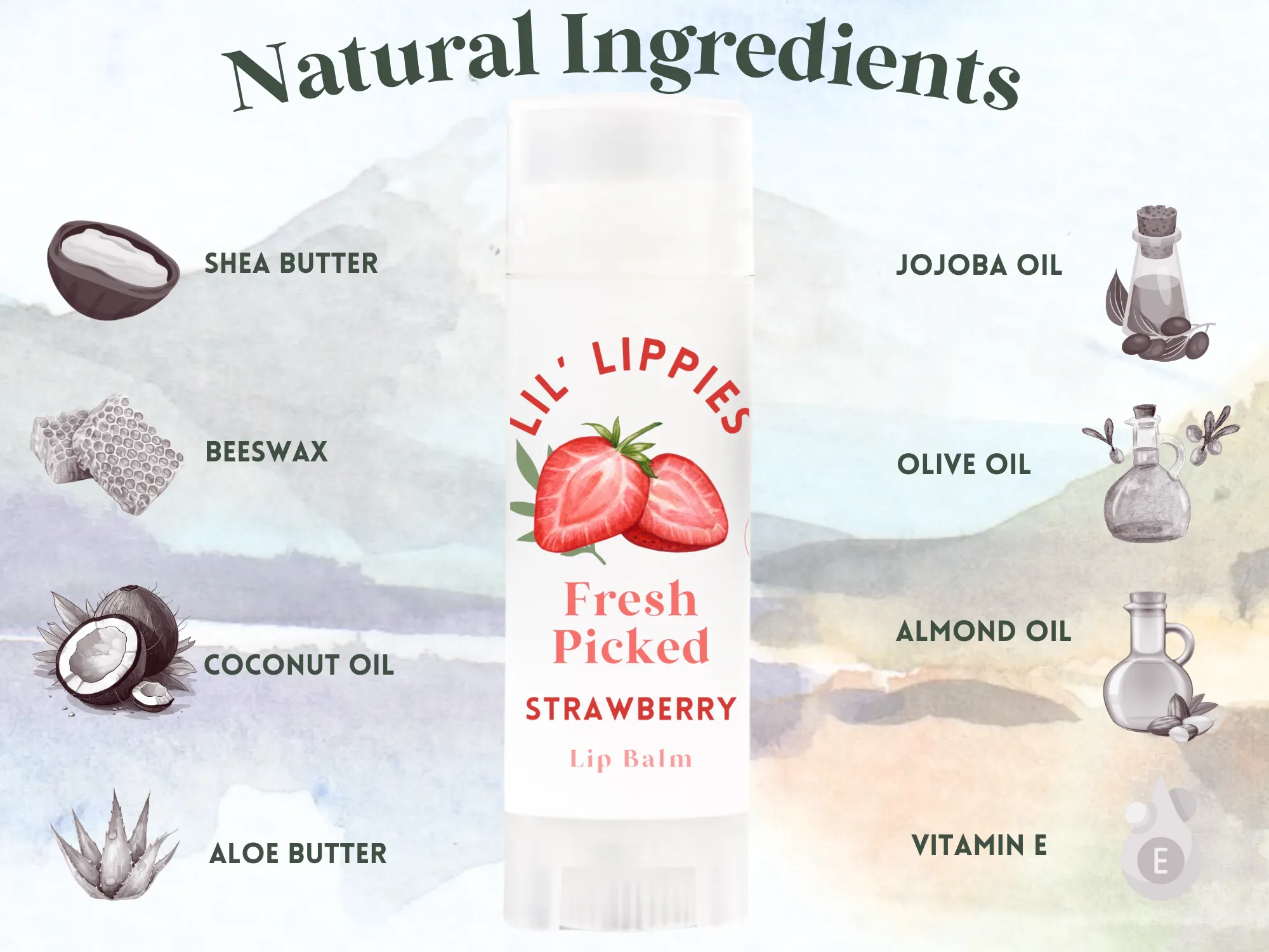 Waffle Cone Vanilla Lip Balm - Lil' Lippies Kids